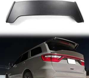Dodge Durango Rear Roof Spoiler Wing ABS Glossy Gloss Black 2021+ - Picture 1 of 1
