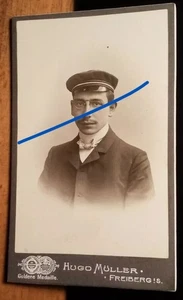 Rud. Supp ? als Schüler / Student - CDV Hugo Müller Freiberg i. S. - Bild 1 von 2