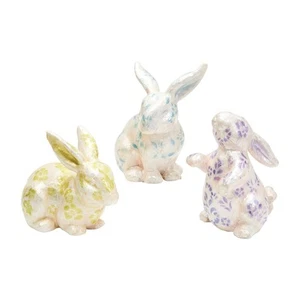 Figura de conejo pequeño Capiz Toile A/3 - Imagen 1 de 1