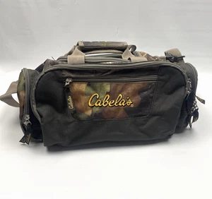 Cabela's Camouflage Carryall Utility Tote Small Duffle Bag With Shoulder Strap - Bild 1 von 9