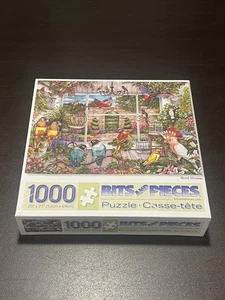 Bits And Pieces Bird house 1000 pc puzzle RARE - Picture 1 of 8