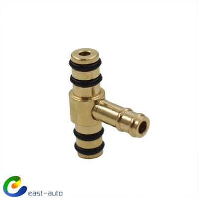 For YAMAHA  FJ600 XS750 XS1100 CARBURETOR BRASS FUEL TEE FITTING 2H7-14988-00 US - Image 1 of 4