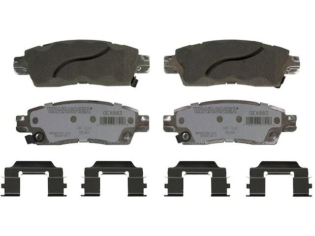 Juego Pastillas Freno Traseras 11NDXS37 para Isuzu Ascender 2003 2004 2005 2006 2007 2008 Foto 1 de 1