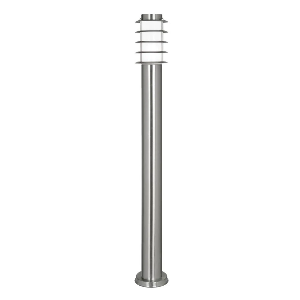 Bollard Light Stainless Steel Outdoor 1m 100cm – IP44, E27 LED Ready - Image 1 of 1