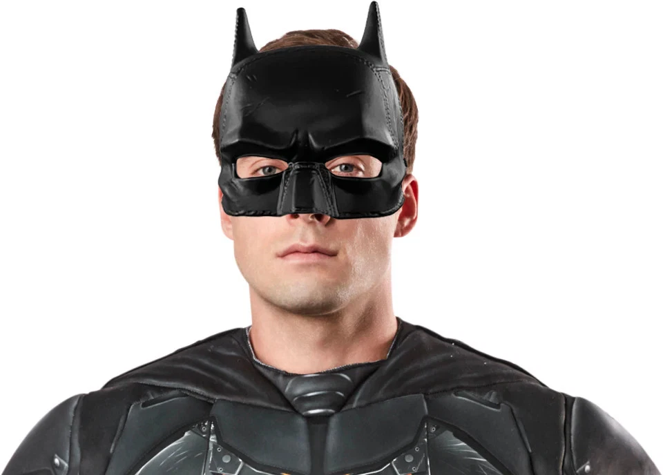 The Batman Costume Half Mask - Image 1 of 1