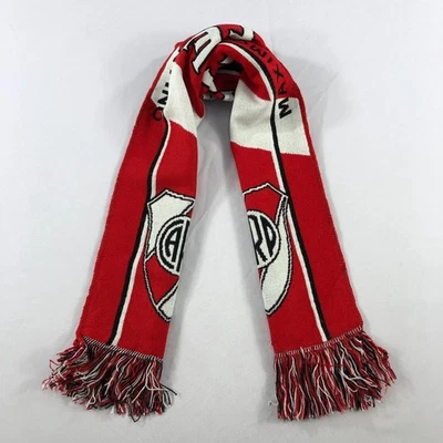 Vintage Club Atletico River Plate Scarf Muffler - image 1 of 4