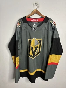 Vegas Golden Knights Trikot Herren L NHL Hockey grau schwarz gold Adidas VGK 6509 - Bild 1 von 7