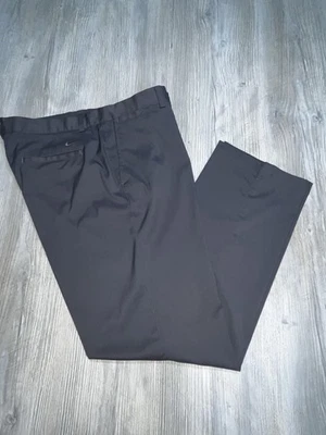 Nike Golf Dri-Fit Chino Pants Mens 38x32 Gray Standard Fit Stretch Flat Front - Image 1 of 4