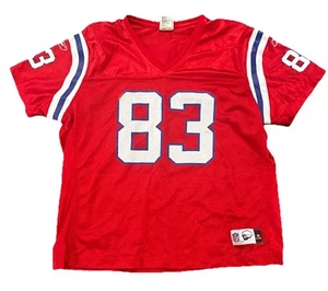 New England Patriots Jersey Women’s 2XL Wes Welker Red Reebok - Picture 1 of 4