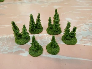 Modelo de paisaje basado en 12 micro pinos wargaming paisaje terreno hasta 1,5"  - Imagen 1 de 4