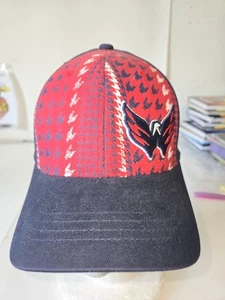 Washington Capitals Old Time Hockey hat Cap One Size Flex embroidered NHL Jm2 - Picture 1 of 7