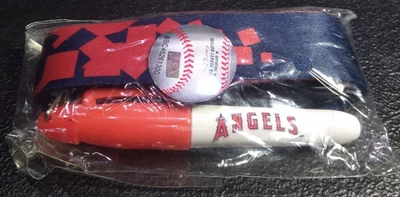 Sports Crate MLB Baseball Los Angeles Angels Team Lanyard With Mini Marker - Image 1 of 2
