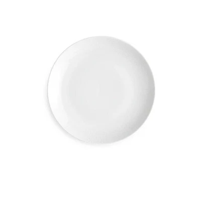 Pillivuyt Salad Plate Eventail Collection Coupe Plate 8.5" Set of 4  White... - Image 1 of 4