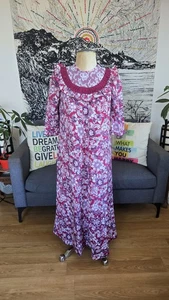 Vintage Liberty House Hawaii Kleid Muumuu Cottagecore Prairie floral Gr. Small - Bild 1 von 4