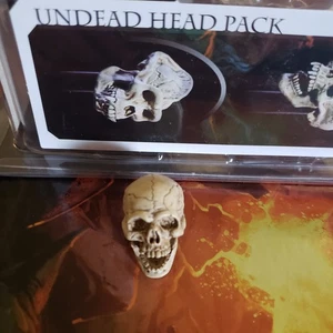 ALL STAR 6 4H Horsemen Mythic Legions Undead Head Pack SKULL HEAD CRACKED - Picture 1 of 1