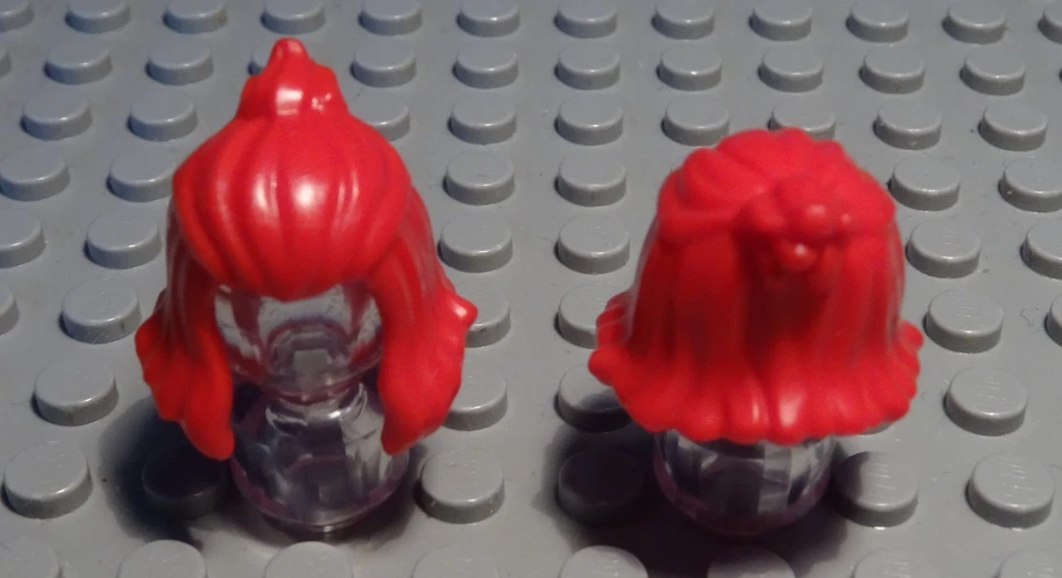 Lego Figur Zubehör Haar Rot für Frau - Bild 1 von 1