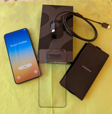 Samsung Galaxy S22 -128GB-Black- Restgarantie bis 25.03.26 -TOP Zustand-OV-5G - Bild 1 von 4