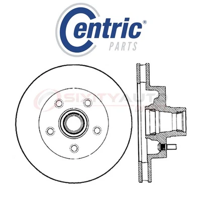 Centric C-TEK Disc Brake Rotor for 1971-1976 Buick Riviera 7.5L V8 - Kit Set on Foto 1 de 4