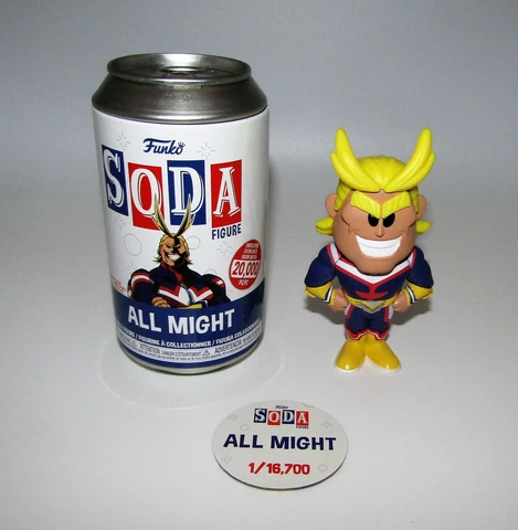 FUNKO SODA VINYL FIGURE MY HERO ACADEMIA ALL MIGHT #1/16700 Cover