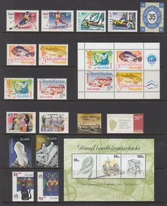 Iceland Complete Year 1998 Mint Never Hinged - Picture 1 of 1