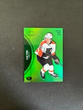 2021-22 Skybox NHL Metal Universe Cam York Rookie PMG Green Emerald 005/100 BJZY