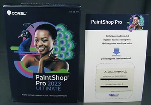 Corel PaintShop Pro 2023 Ultimate Vollversion Win Box Dauerlizenz DE / ML NEU - Bild 1 von 14