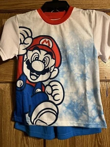 Boy’s Super Mario Bros. 2-Pc. PJs ~ Size 8 - Picture 1 of 5