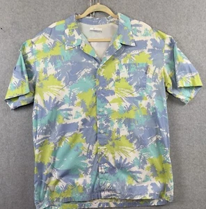 Columbia PFG Shirt Men’s Large Vented Floral Hawaiian All Over Print Button Up - Picture 1 of 10