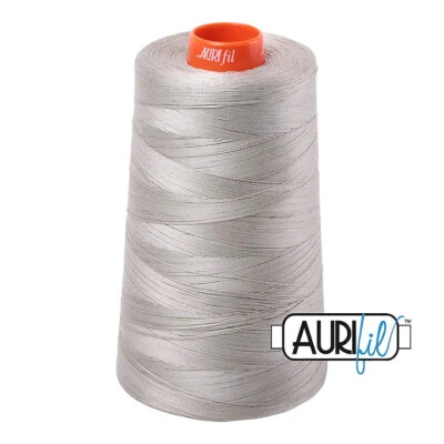 Aurifil Mako 50wt 100% Cotton Thread - 1 Cone x 6452 Yards Each - Image 1 of 2