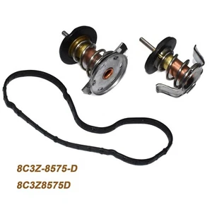 Engine Thermostats & Gasket Kit For Ford 6.4L Turbo Diesel Super Duty 8C3Z8575D - Picture 1 of 11