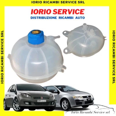 SERBATOIO VASCHETTA ACQUA RADIATORE 2461 + TAPPO PER FIAT BRAVO E STILO - Immagine 1 di 3