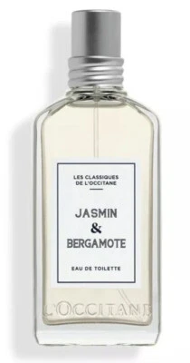 Nuevo L'Occitane Jasmin & Bergamote Eau de Toilette 50 ml / 1,6 fl. oz EDT Jasmine Foto 1 de 3