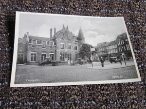 Postal vintage Emmaplein Heerlen Países Bajos años 30? Camiones de autos antiguos  - Imagen 1 de 4