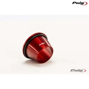 PUIG 7358R RED EXHAUST TERMINAL FOR YAMAHA 530 T-MAX 2012-2016 - Picture 1 of 1