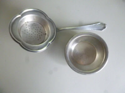 BSF Teesieb mit Abtropfschale 90 Silber Selten Modell 96 - Bild 1 von 4