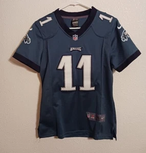 Nike NFL On Field Women's Stitched Jersey Wentz #11 Philadelphia Eagles Sz Small - Picture 1 of 4