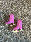 Hasbro Sindy Doll Purple/pink Ice Skating Boots - Rare