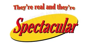 Seinfeld: They're Real and spectacular Breasts Hatcher Parody T-Shirt - Picture 1 of 5