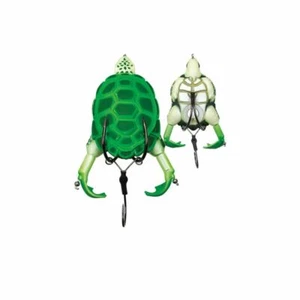 LunkerHunt 3 1/2" Prop Turtle 3/4 Oz Bass Fishing Lure / Shamrock TURTLE01 - Picture 1 of 6