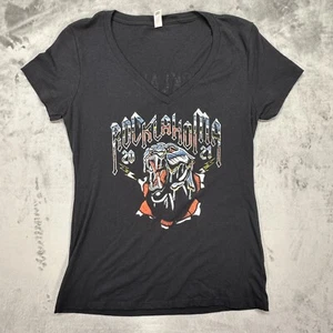 ROCKLAHOMA 2021 Concert Band Tshirt Women’s Sz Large Limpbizkit Slipknot Chevell - Picture 1 of 5