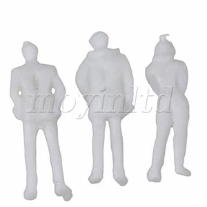 100 Stck. Modell Menschen FIGUREN 1:100 für Modellzug Layouts Miniatur Puppenhäuser - Bild 1 von 5