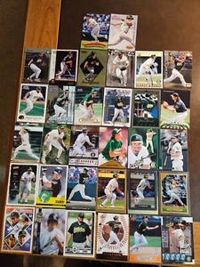 JASON GIAMBI - **Lot of 32 Different (2 RC's)** - Athletics - All NRMT-MINT - #2 - Picture 1 of 1
