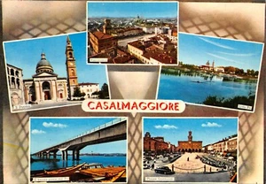 4443) CASALMAGGIORE VEDUTINE. CREMONA - Imagen 1 de 2