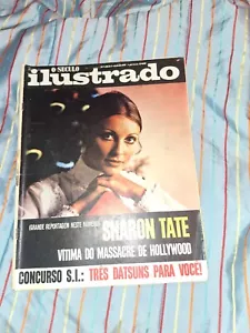 SHARON TATE PORTUGAL MAGAZINE 1969 RARE - Picture 1 of 6