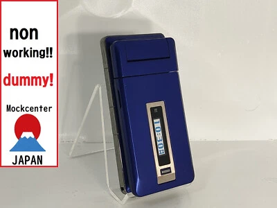 【dummy!】 SHARP 910SH（color blue） softbank-japan non-working cellphone - Image 1 of 3