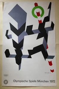 Póster de los Juegos Olímpicos de Munich 1972 de Allan D'Arcangelo, GmbH 1971 - Imagen 1 de 8