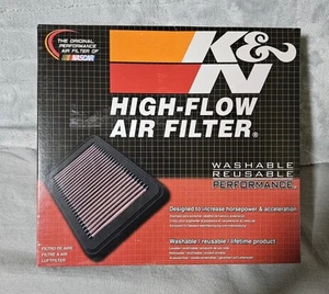 K&N 33-2233 Air Filter Washable Reusable Jeep Grand Cherokee Commander Liberty - Picture 1 of 3