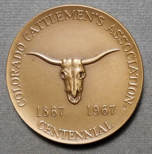 Colorado Cattlemen’s Association Centennial, 1867-1967 (Steer) A Century Of P - Picture 1 of 2