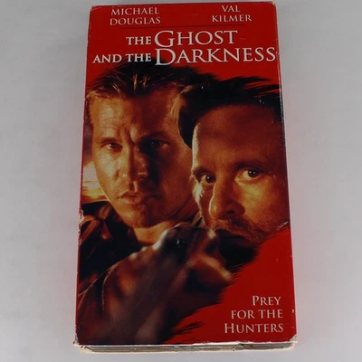 The Ghost and the Darkness VHS 1996 Adventure Thriller Original Release - Image 1 of 4