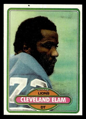 1980 Topps - Cleveland Elam #27 - Image 1 of 2